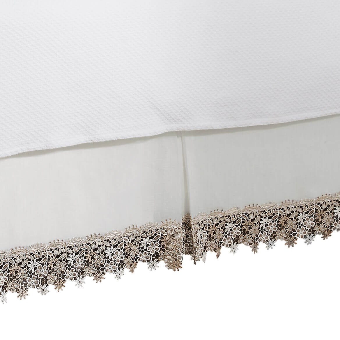 macrame crib skirt
