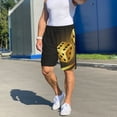 thumbnail image 6 of Sikiie Golden Dice Mens Pajama Shorts, Lounge Pant, Men's shorts，Sleep Pj Shorts for Men-XX-Large, 6 of 6
