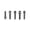M5, variant on 5pcs Bicycle Screw M5x20mm / M6x20mm With Spacer Stem Riser Parts MTB Road Bike