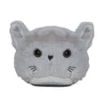 thumbnail image 2 of Cute Plush Animal Winter Women's Fat cat plush sneaker slippers Indoor Warm Slippers (US 5-7, Grey Cat), 2 of 4