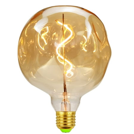 

LINLIN LED Edison Bulb LED Decorative Firework Light Bulb LED Filament Bulb Decorative Light Bulb Globe E27 110-130V 4W