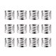 thumbnail image 1 of 12pcs / set Servilletero de mesa de metal con hebilla de servilleta FleinngHoz JD711621173, 1 of 7