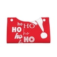 thumbnail image 3 of Picia Saying Ho Ho Ho Pattern Long Tissue Box Cover,PVC Leather Triangle Holder,Tissue Box Holder with Magnetic Bottom,Facial Paper Organizer Dispenser-7.9"X4.9"X4.5", 3 of 9
