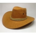 thumbnail image 3 of Sombrero de vaquero americano del oeste, sombrero de gamuza para exteriores, sombrero para montar a caballo para hombre, sombrero de vaquero de ala grande, 3 of 6