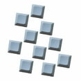 thumbnail image 1 of Esquirla 10 Pack DIY Transparent Keycaps Set Mechanical Keyboards PBT Gaming Keyboard Key Light Gray, 1 of 5
