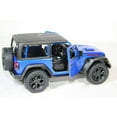 thumbnail image 4 of 2018 Jeep Wrangler Rubicon Hard Top Blue - Kinsmart P/B, 4 of 8