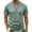 Green, variant on LEKWK Mens Shirts Short Sleeve Crewneck Casual Athletic Shirts Lightweight Loose Fit Comfy Basic Tees Summer Fashion Workout Daily Wear