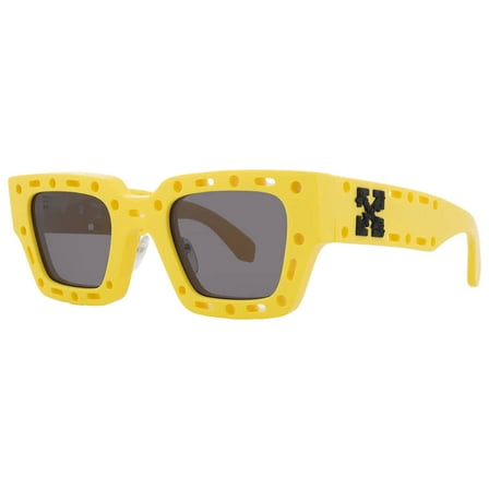 OFF WHITE OWMRCER-1807-49  Sunglasses Size 49mm 145mm 25mm yellow Women NEW