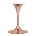 thumbnail image 4 of Dining Table, Oval, Artificial Marble, Metal Steel, Rose Gold Black, Modern Contemporary Urban Design, Kitchen Room Cafe Bistro Restaurant Hospitality, 4 of 6