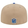 thumbnail image 4 of Men's New Era Tan Los Angeles Rams   Logo Main 59FIFTY Fitted Hat, 4 of 6