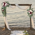 thumbnail image 1 of de de boda artificial Plantas de decoració accesorios de Rojo Colcomx arco flores, 1 of 8
