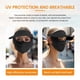 thumbnail image 5 of Black Outdoor Sports Neck Cover Bicycle Windproof Neck Scarf Summer Sun Protection Ice Silk Cycling Mask, 5 of 5