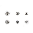 thumbnail image 2 of UNIQUE CREATIV Silver Snap Fasteners, On Snap, 11 mm (0.43 in), 2 of 2