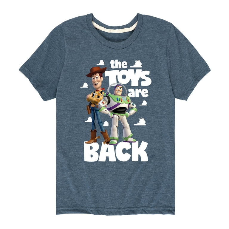 Toy Story - The Toys Are Back - Toddler And Youth Short Sleeve Graphic T- Shirt - Walmart.com