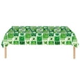 thumbnail image 2 of sruoe Tablecloth, St Patricks Day Tablecloth, Waterproof Machine Washable Foldable Green Rectangle Tablecloths, Table Cloth for Dining, Home, Party Decor, Plastic, 2 of 5