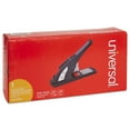 thumbnail image 3 of Universal UNV43048 Heavy-Duty 200 Sheet Capacity Stapler - Black/Graphite/Red, 3 of 4