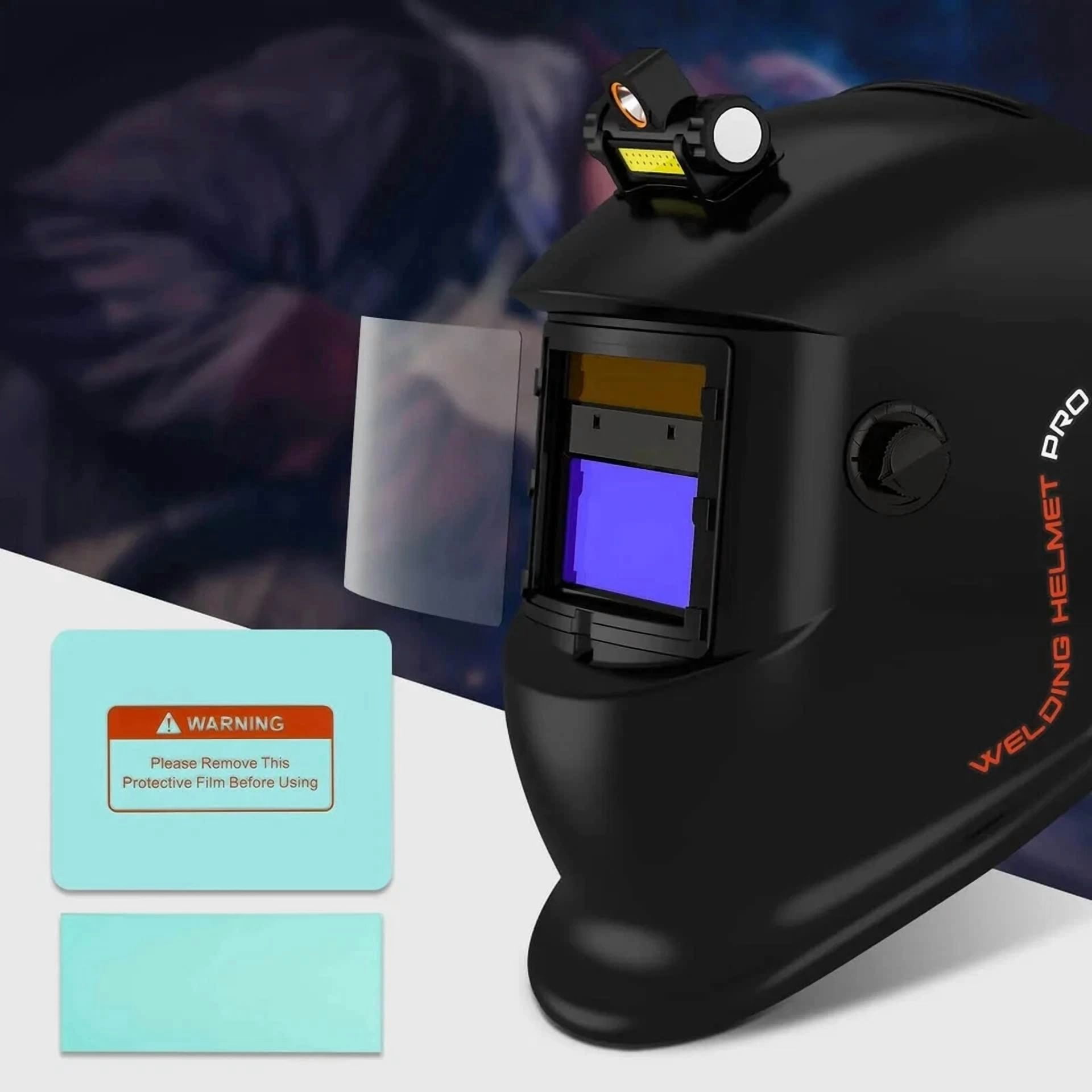 CRESTIN- Trqwh 10Pcs Welding Helmet Protective Lens 5 Outer And 5 Inner Cover Lens