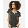 thumbnail image 5 of Tultex Women�'s Slim Fit Fine Jersey V-Neck T-Shirt, 5 of 5