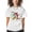 White, variant on Sports Soccer T Shirts for Women Short Sleeve Cotton Crewneck T-Shirt Flying Kick Tee Tops Casual Basic T-Shirts, XS-5XL Black XS