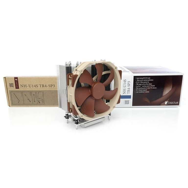 Noctua NH-U14S TR4-SP3 premium-grade 140mm CPU cooler for AMD TR4