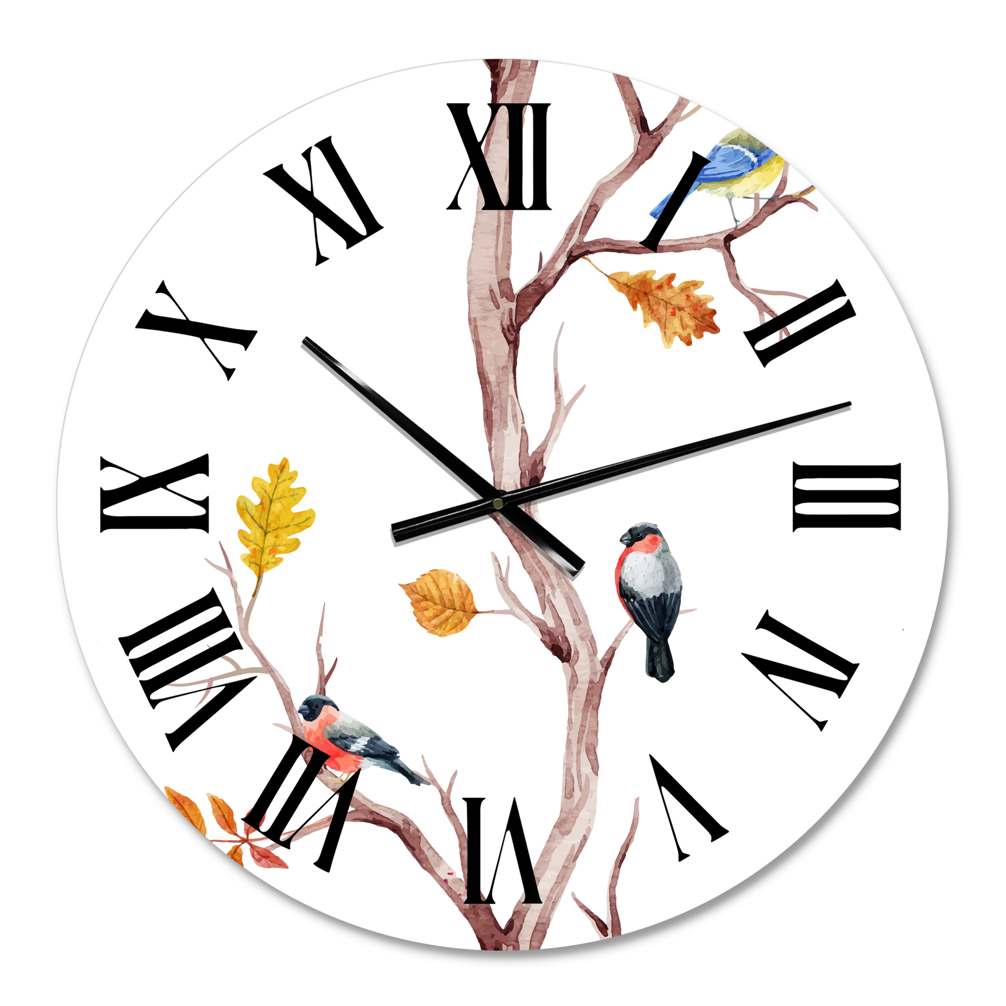 Designart 1 in Traditional Wall Clock