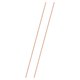 thumbnail image 1 of Uxcell 2-Pack Barra Redonda de Cobre 2mm x 200mm T2 Cobre, 1 of 7