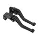 thumbnail image 1 of Palancas de freno y embrague cortas únicas para Kawasaki Z1000SX/NINJA 1000/Tourer 2011-2016, ajustables en 6 posiciones, palanca de freno de manillar de motocicleta de aleación de aluminio negra, 1 of 7