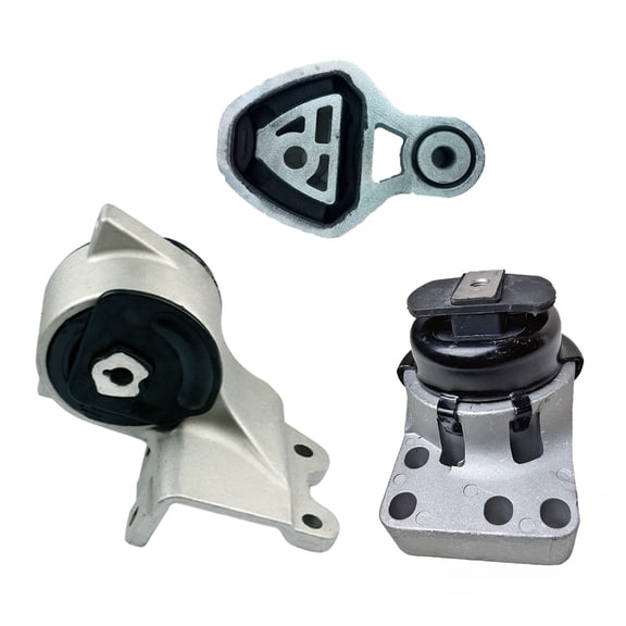 K4001 Engine Motor & Transmission Mount Kit 3pc Compatible with Fits 2013-2017 Ford Taurus/2013-2016 Lincoln MKT 2.0L | GP3373 EM4303 A5772