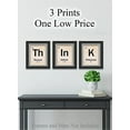 thumbnail image 3 of THINK Periodic Table Of Elements - Set of 3-11x14 Unframed Art Prints - Great Gift Decor for Geeks, 3 of 6