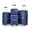 Navy Blue+Polypropylene, variant on LHYY Luggage Sets 4 Piece(14/20/24/28) PP Lightweight Durable Expandable suitcase