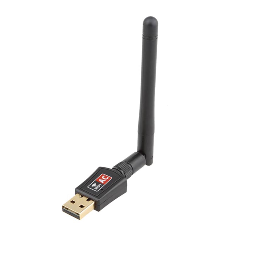 AC600 USB WiFi Adapter for PC Wireless Network Adapter for Desktop with 2.4GHz, 5.8GHz High