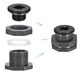 thumbnail image 4 of Adaptador de tanque de fondo G3/4 de Uxcell con enchufe y accesorio de tubería de 16mm 2 juegos, 4 of 5