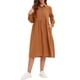 thumbnail image 1 of Vestido, Vestido suelto de mujer con bolsillos Manga larga Vestido vintage de talla grande Meterk Medio, 1 of 7