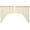 Creme, variant on VHC Brands Natural White Farmhouse Kitchen Curtains Tobacco Cloth Rod Pocket Cotton Solid Color Swag Pair