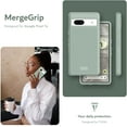 thumbnail image 7 of TUDIA MergeGrip Google Pixel 7a Case Magsafe Compatible Heavy Duty - Green Lily, 7 of 7