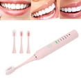 thumbnail image 4 of Toothbrush, Easy To Use Promote Circulation Rechargeable Toothbrush Stay Healthy  For Beauty Salon Pink, 4 of 8