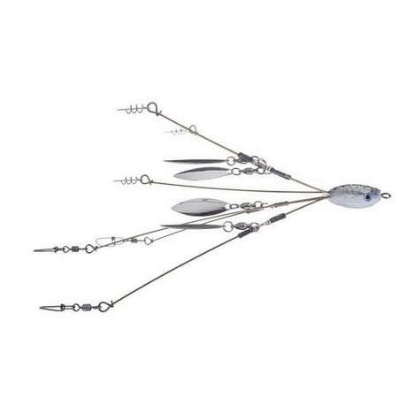 Hog Farmer Baits Tactical Bassin Mini Flex Rig 4 Blade