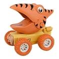 thumbnail image 4 of Coche de dinosaurio infantil Zulema Pterodáctilo naranja educativo, 4 of 7