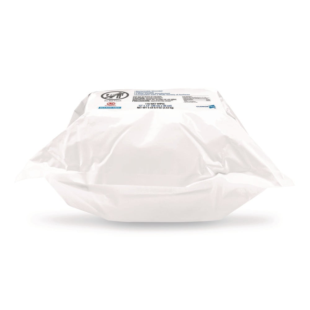 VersaSure 12 in. x 12 in. 1-Ply Cleaner Disinfectant Wipes - White Fragranced (2/Carton)