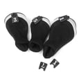thumbnail image 3 of Paquete de 3 para cabeza de Golf, protectoras para madera de conductor, juego de para cabeza de palo de Golf universales para regalo de Navidad de golfista Unisex Soledad  Headcover del club de golf de madera, 3 of 10