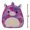 Squishmallow Official Kellytoy Plush 16" Lola The Unicorn- Ultrasoft Stuffed Animal Plush Toy