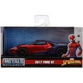 thumbnail image 4 of Jada Toys Metals Die-Cast Spider-Man 2017 Ford GT, 1:32 Scale Die-Cast Vehicle Red/Blue, 4 of 4