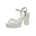thumbnail image 1 of TIEVOSA Spring and Summer High HeeLED Women Sandals Thick SoLED Platform Thick HeeLED Casual Shoes, 1 of 7