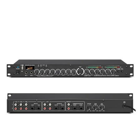 Professional Digital Reverberation Multi Effect DSP Processor Processor Equalizer ,Effective and Simple