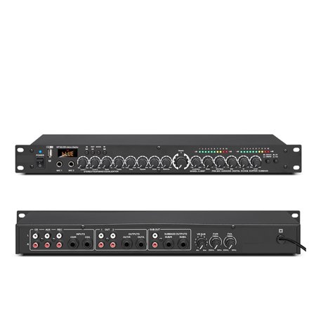 Professional Digital Reverberation Multi Effect DSP Processor Processor Equalizer Multi Modes