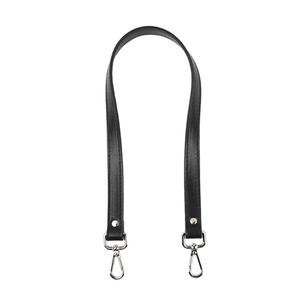 Billuyoard Correa de cuero para bolso de hombro de PU, artesanía y accesorios suaves y cómodos para bolso, correa para el hombro Artesanía negro