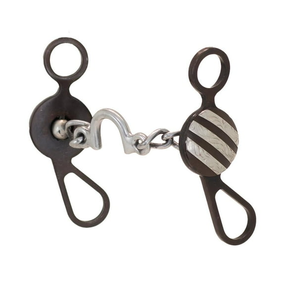 Cowboy Tack Tyler Magnus Short Concho Ported Chain 5