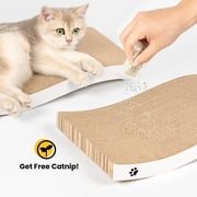 Conlun Cat Scratcher Cardboard with Premium Scratch Textures Design, Durable, Reversible