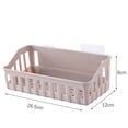 thumbnail image 4 of Bathroom Shelf Bathroom Adhesive Storage Rack Kitchen Home Decoration Corner Shower Shelf Rack Storage Rack Accessories 3 Color, 4 of 4