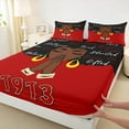 thumbnail image 3 of Castle Fairy Teens Black Girl Full Size Sheets,Romantic Fashion Bed Sheets, 3 of 7